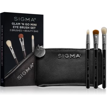 Sigma beauty glam n go set de pensule cu geantă