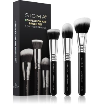 Sigma beauty complexion air brush set set perii machiaj pentru femei