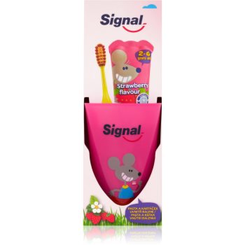 Signal kids set pentru curatarea perfecta a dintilor ii. pentru copii