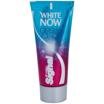 Signal white now glossy chic pasta de dinti pentru albire cu efect imediat