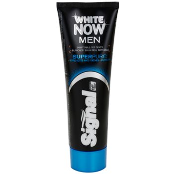 Signal White Now Men Super Pure pasta de dinti special pentru barbati cu efect de albire poza