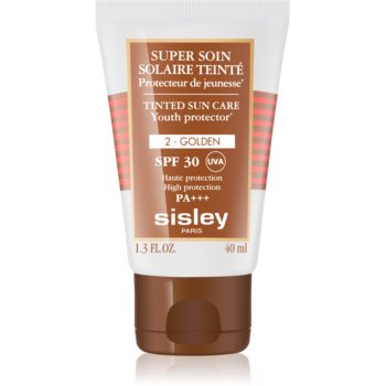 Sisley Super Soin Solaire Teinté crema de fata cu efect de protectie SPF 30 poza