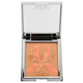 Sisley palette l'orchidée blush cu efect iluminator