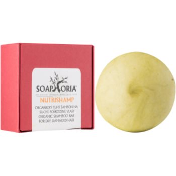 Soaphoria hair care șampon organic solid pentru par uscat si deteriorat