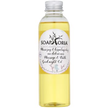 Soaphoria babyphoria masaj organic și ulei de pentru un somn liniștit pentru copii