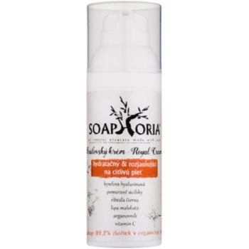 

Soaphoria Royal Cream зволожуючий та освітлюючий крем для нормальної та чутливої шкіри 50 мл
