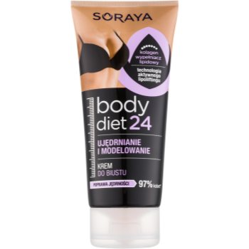 Soraya Body Diet 24 crema modelatoare pentru un decolteu ferm poza