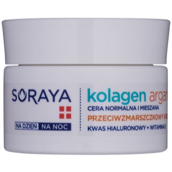 Soraya Collagen & Argan crema hidratanta anti-rid cu acid hialuronic