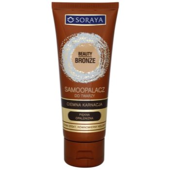 

Soraya Beauty Bronze крем для автозасмаги для обличчя для темної шкіри 75 мл