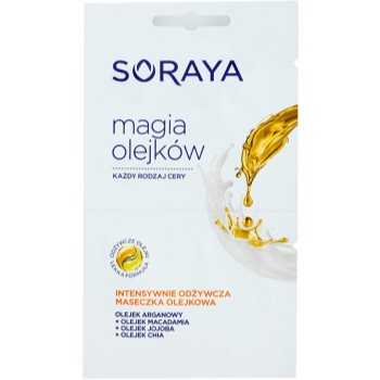

Soraya Magic Oils маска для шкіри з олійкою з поживною ефекту 2 x 5 мл