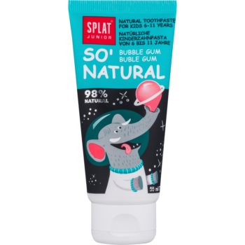 Splat Junior So' Natural pasta de dinti pentru copii de la 6 la 11 ani poza