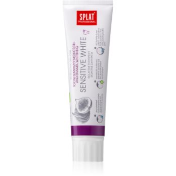 Splat professional sensitive white pasta de dinti bio-activa cu efect de albire