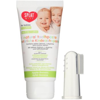 Splat baby pastă de dinți naturală pentru copii cu perie de masaj