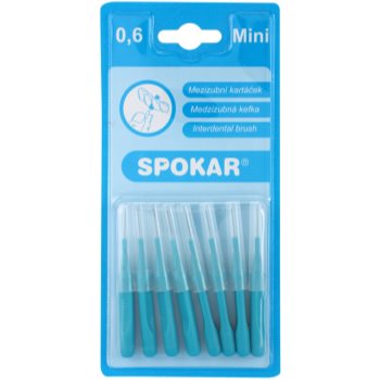 

Spokar Classic міжзубні щіточки 8 шт Mini 0,6 mm/3 mm