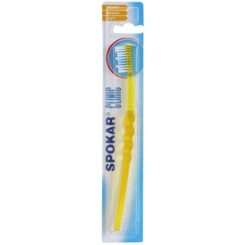 

Spokar Clinic зубна щітка м'яка Yellow