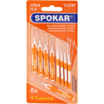 

Spokar Flexi міжзубні щіточки, 9 шт Ultra 0,4 mm/2 mm