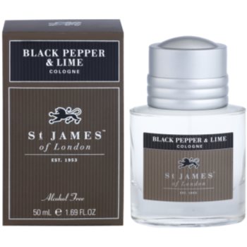 

St. James Of London Black Pepper & Persian Lime одеколон для чоловіків 50 мл