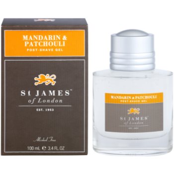 

St. James Of London Mandarin & Patchouli гель після гоління для чоловіків 100 мл
