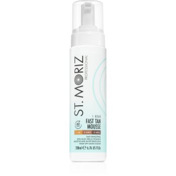 St. Moriz Self Tanning samoopalovací pěna pro rychlé opálení 200 ml