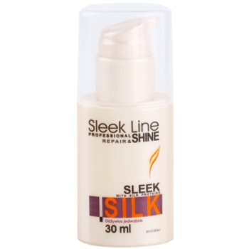 

Stapiz Sleek Line Silk незмиваючий кондиціонер для волосся пошкодженого хімічним шляхом 30 мл