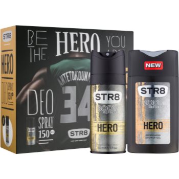 

STR8 Hero подарунковий набір II. Дезодорант 150 ml + Гель для душу 250 ml