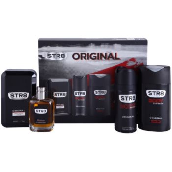 

STR8 Original подарунковий набір III. Вода після гоління 50 ml + Гель для душу 250 ml + Дезодорант 150 ml