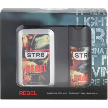 

STR8 Rebel подарунковий набір II. Туалетна вода 50 ml + Дезодорант 150 ml