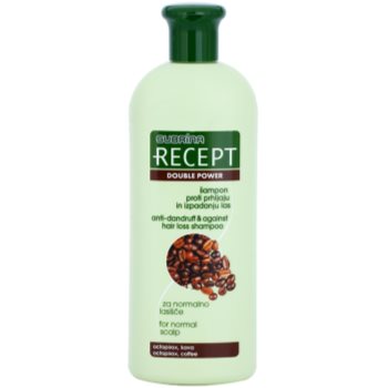 Subrina Professional Recept Double Power šampon proti lupům a vypadávání vlasů Octopirox & Coffee 400 ml