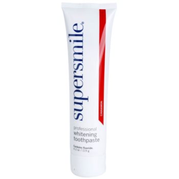 

Supersmile Professional відбілююча зубна паста з фтором присмак Cinnamon 119 гр