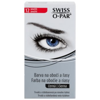 

Swiss O.Par Color Kit фарба для брів та вій відтінок Black