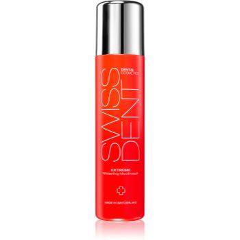 Swissdent extreme apa de gura cu efect de albire