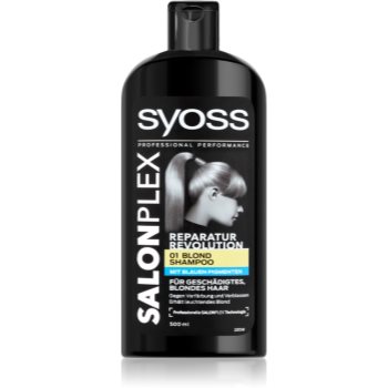 Syoss Salonplex sampon pentru par blond si decolorat