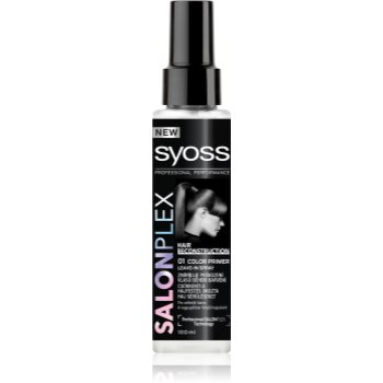 Syoss Salonplex spray inainte de vopsire
