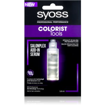 Syoss colorist tools ser auxiliar, împotriva fragilizării părului în timpul vopsirii