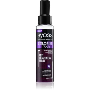 Syoss colorist tools spray contra tonurilor galbene