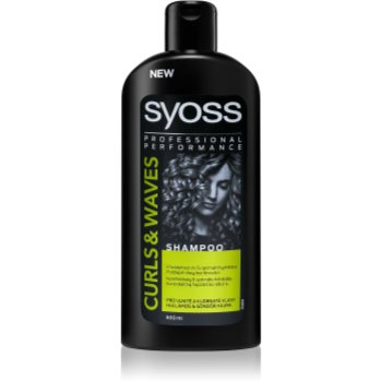 Syoss curl me șampon hidratant pentru păr creț și ondulat