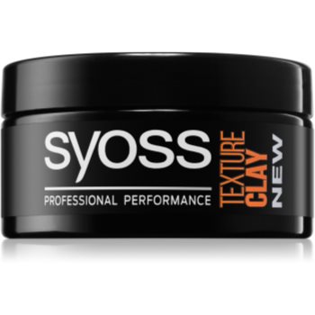 Syoss texture argilă styling cu fixare foarte puternică