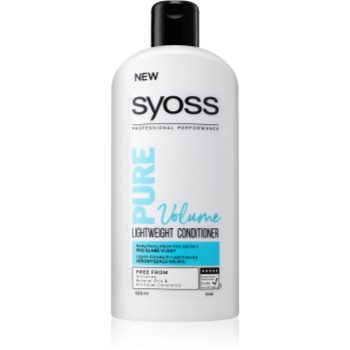 Syoss pure volume balsam pentru volum pentru păr slab