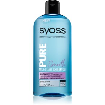 Syoss pure smooth șampon hrănitor micelar