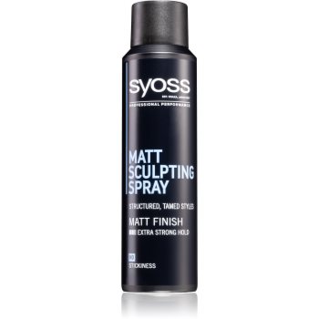 Syoss matt sculpting spray modelator cu efect matifiant