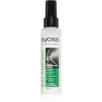 Syoss balancing spray pentru păr cu efect de nutritiv