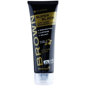 

Tannymaxx Brown Super Black Dark крем для засмаги у солярії з бронзером 125 мл