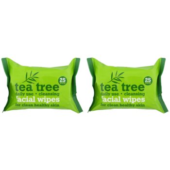 Tea Tree Facial Wipes servetele pentru curatare fata