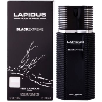 Ted Lapidus Lapidus Pour Homme Black Extreme toaletní voda pro muže 100 ml