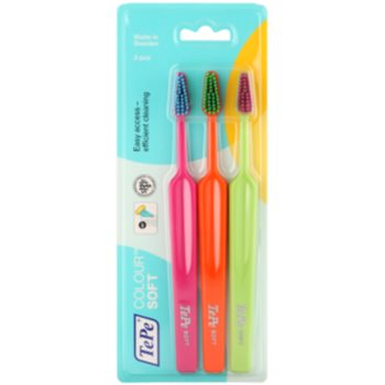 

TePe Colour Soft зубні щітки 3 шт