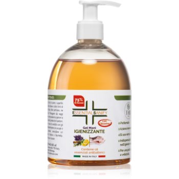 THD Essential Sanify Gel Mani Igienizzante gel de curățare de maini