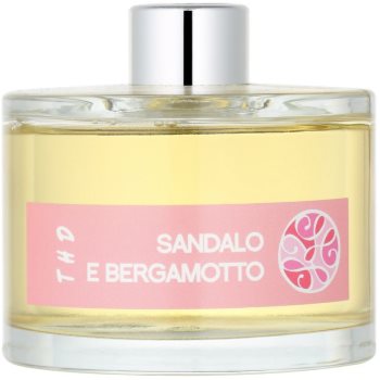 THD Platinum Collection Sandalo E Bergamotto aroma difuzor cu rezervã