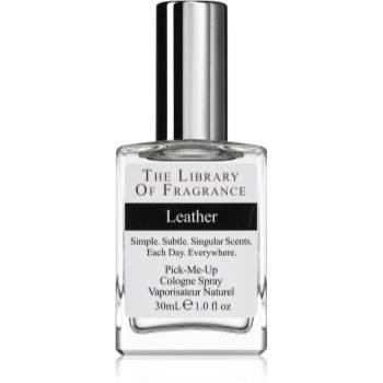 The library of fragrance leather eau de cologne pentru bărbați