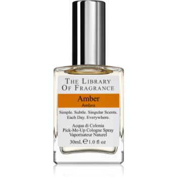 The Library of Fragrance Amber eau de cologne unisex poza