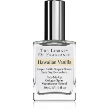 The Library of Fragrance Hawaiian Vanilla eau de cologne unisex poza